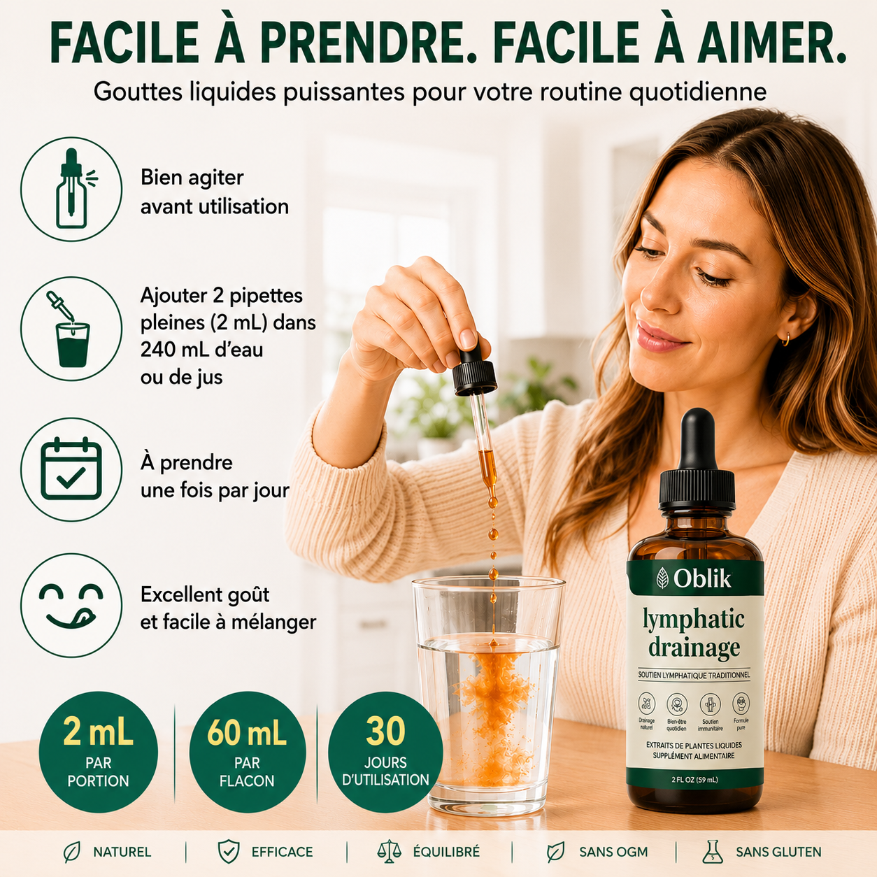 DÉGONFLEZ EN 20 JOURS GRÂCE À 4 PLANTES DRAINANTES.